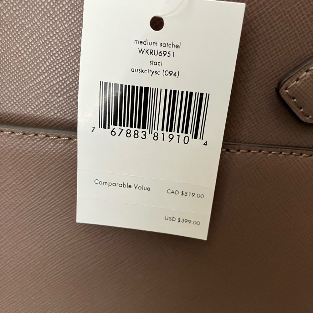 NWT Kate Spade Medium Staci Satchel in Dusk City - Picture 8 of 8